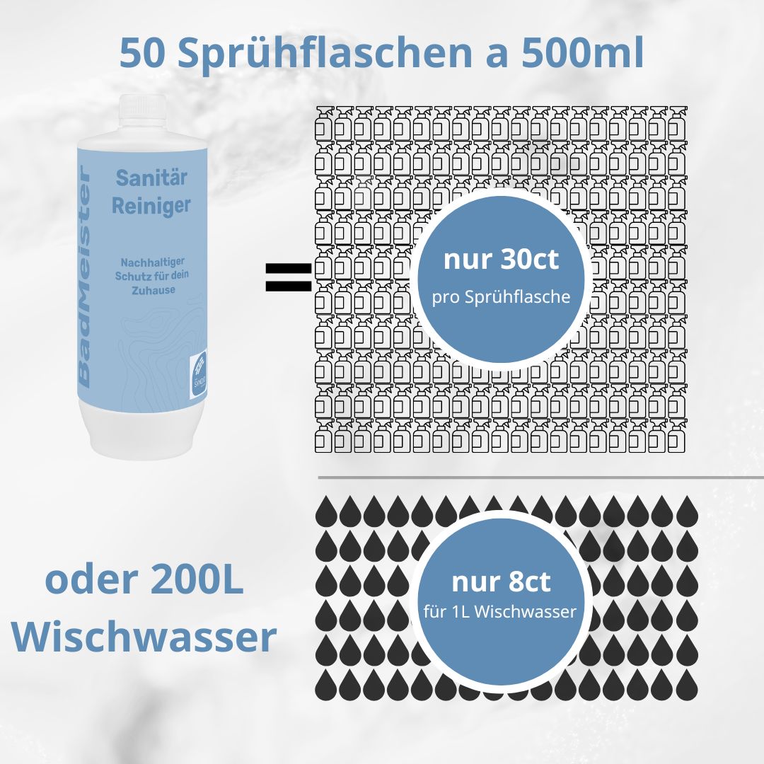 Badmeister - Sanitärreiniger Konzentrat